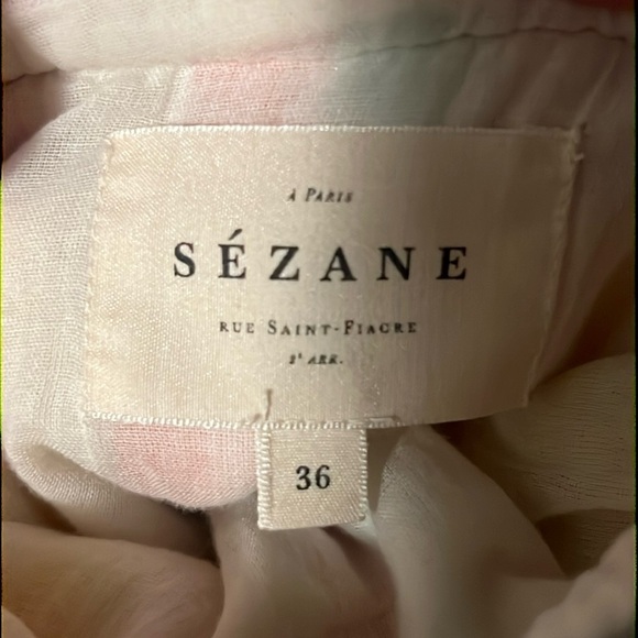 Sezane Multicolor Striped Dress - Picture 14 of 16